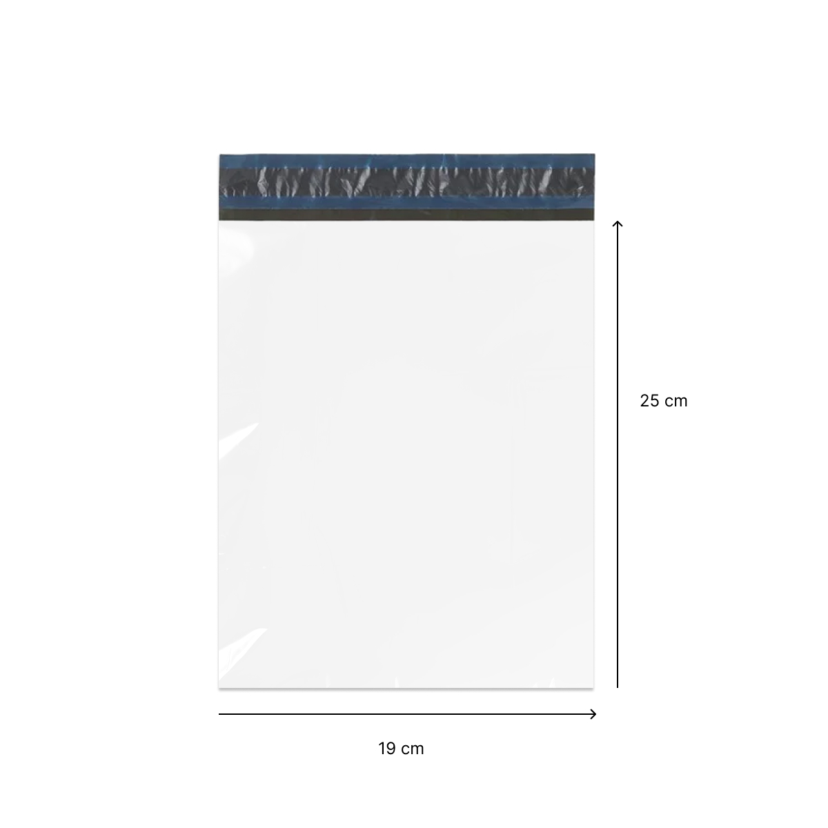 Envelopes Plásticos de Segurança - 19x25 branco