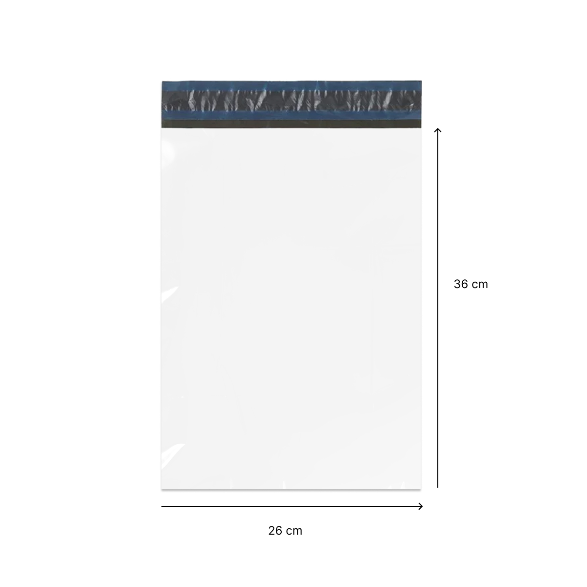 Envelopes Plásticos de Segurança - 26x36 branco